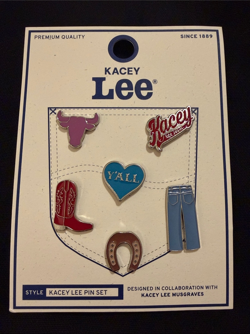 Kacey Lee Pin Set NEW